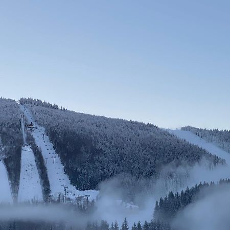 Luxusni Apartman U Sjezdovek S Garazi Harrachov Bagian luar foto